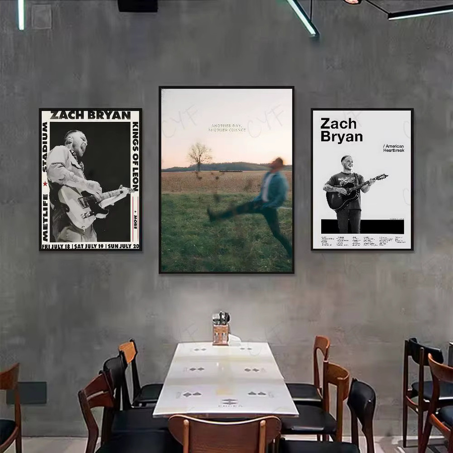 Zack Singer Bryan Wandposter aus Papier, wasserdichtes Klebeposter in Mehrfarben, Rechteckig, B/H: 20 x 20 cm - Bild 4