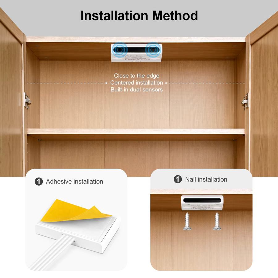 Lcamaw COB Neon LED Unterbauleuchte mit Bewegungssensor DC24V für Schrank, Küche und Kleiderschrank - Bild 4