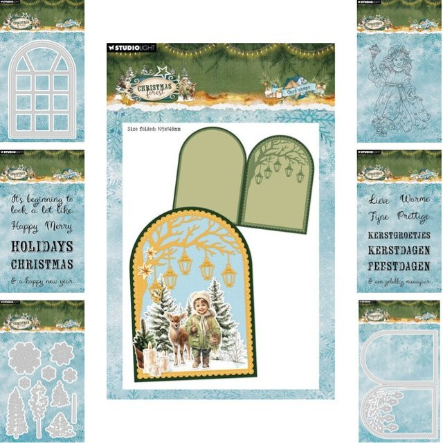Metall-Stanzform mit Mädchen-Motiv für DIY Scrapbooking und Bastelarbeiten - Bild 1