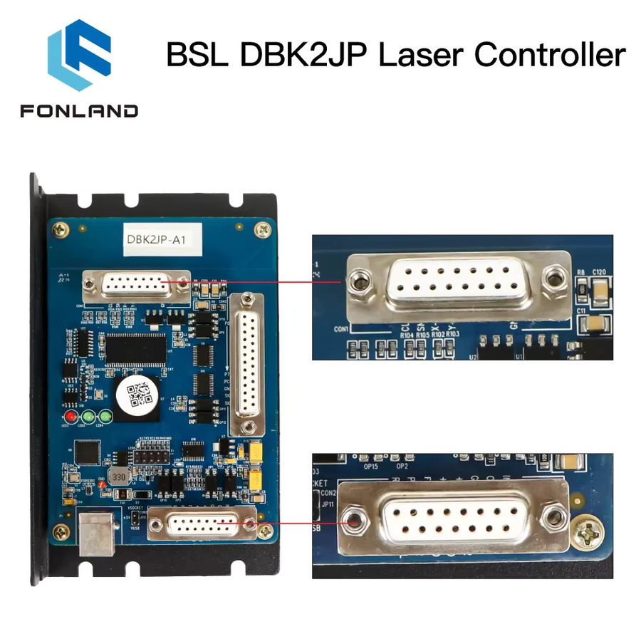 Fonland DBK2JP 4-in-1 Laser-Steuerungssteuerung mit BSLAPP-Software für Fiber Mopa UV CO2 Laserbeschriftungsmaschinen mit verlängerten Achsen - Bild 2