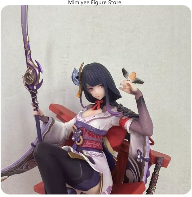 Bandai Genshin Impact Raiden Shogun Spielfigur Modell Statue, 35cm - Bild 1