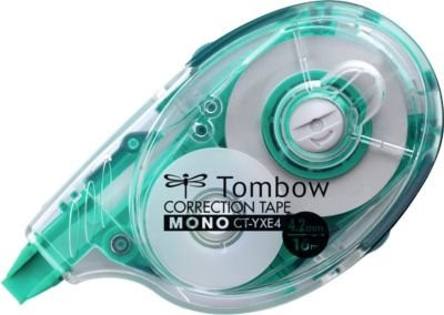 Korrekturroller Tombow MONO in Grün mit seitlicher Abrolltechnik, nachfüllbar, Bandmaß: Länge 16 m x Breite 4,2 mm - Bild 1