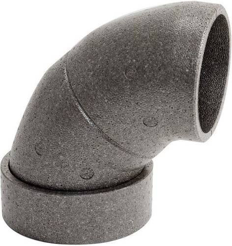 Vaillant Bogen aus Kunststoff in Grau für Rohrdurchmesser 180 mm - Bild 1