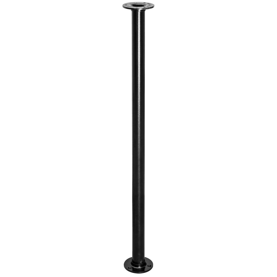 Wagner Möbelbein Industrial Pipe aus Stahl in Schwarz Matt, Durchmesser: 32,5 mm, Höhe: 71 cm - Bild 2