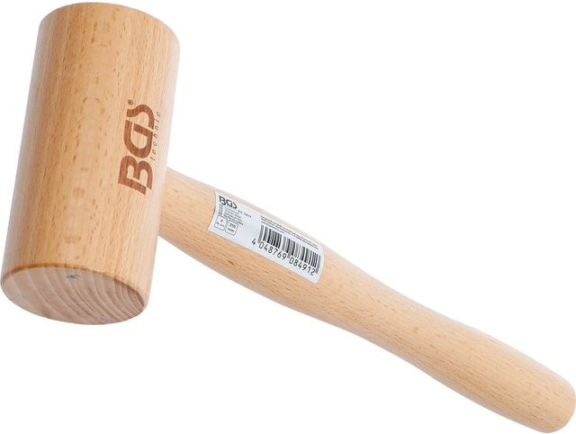 BGS Holzhammer in Braun mit Ø 55 mm und 180 g - Bild 1