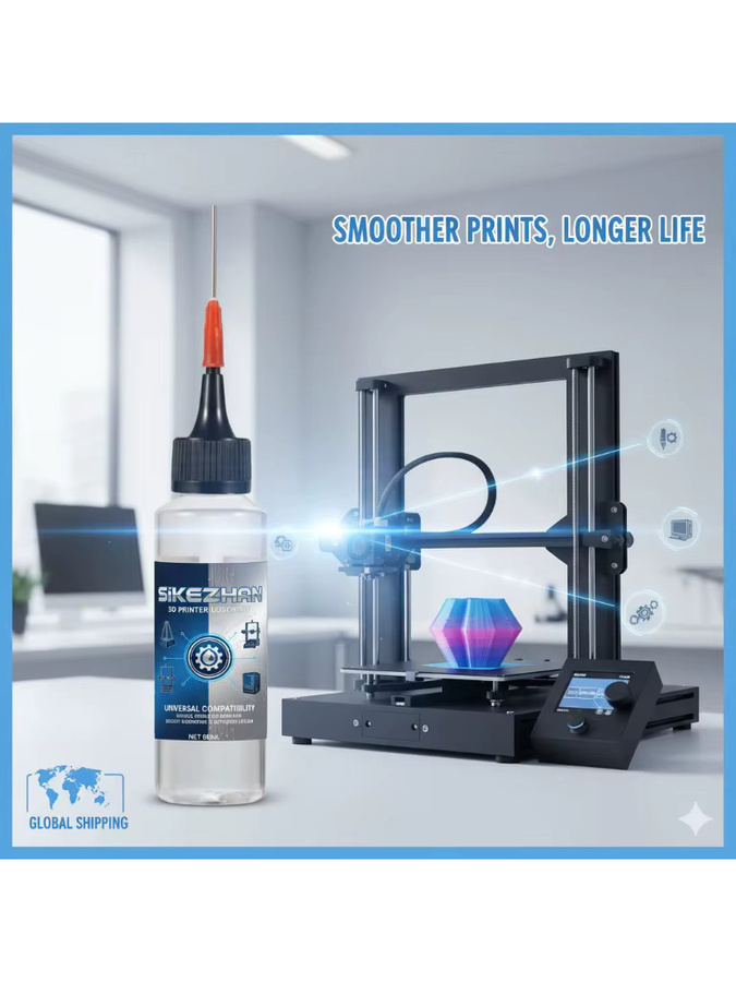 3D-Drucker-Schmieröl zur Verschleiß- und Geräuschreduzierung für Schienen und bewegliche Teile - Bild 4