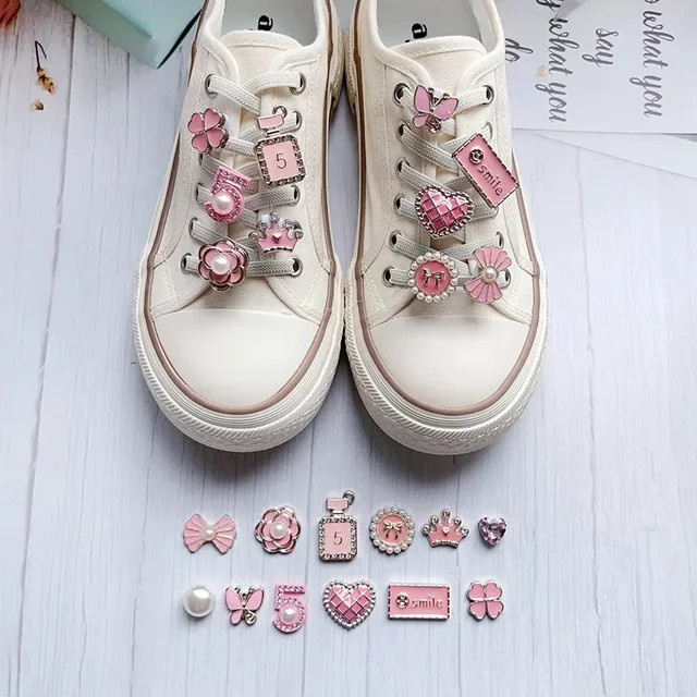 Schnürsenkel Charm Schnalle, rosa, Kinder - Bild 1