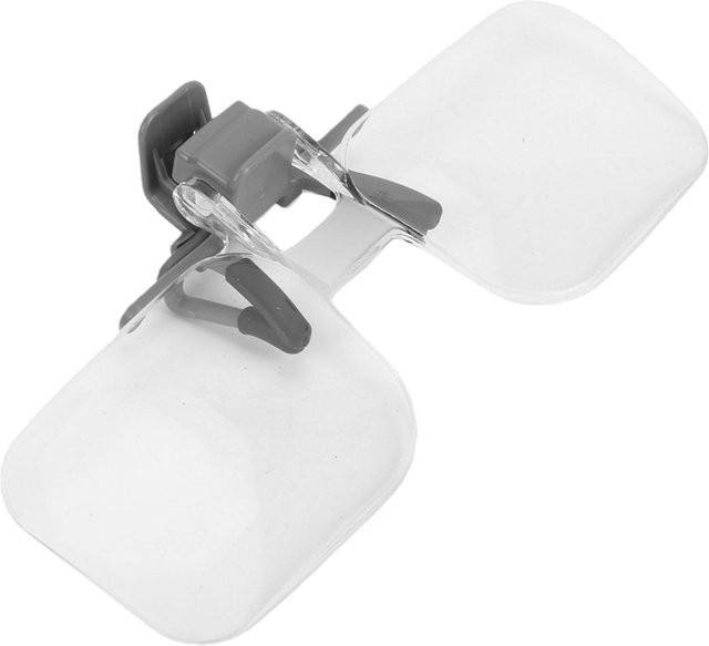 Aufstecklupe 2x, transparent - Bild 1