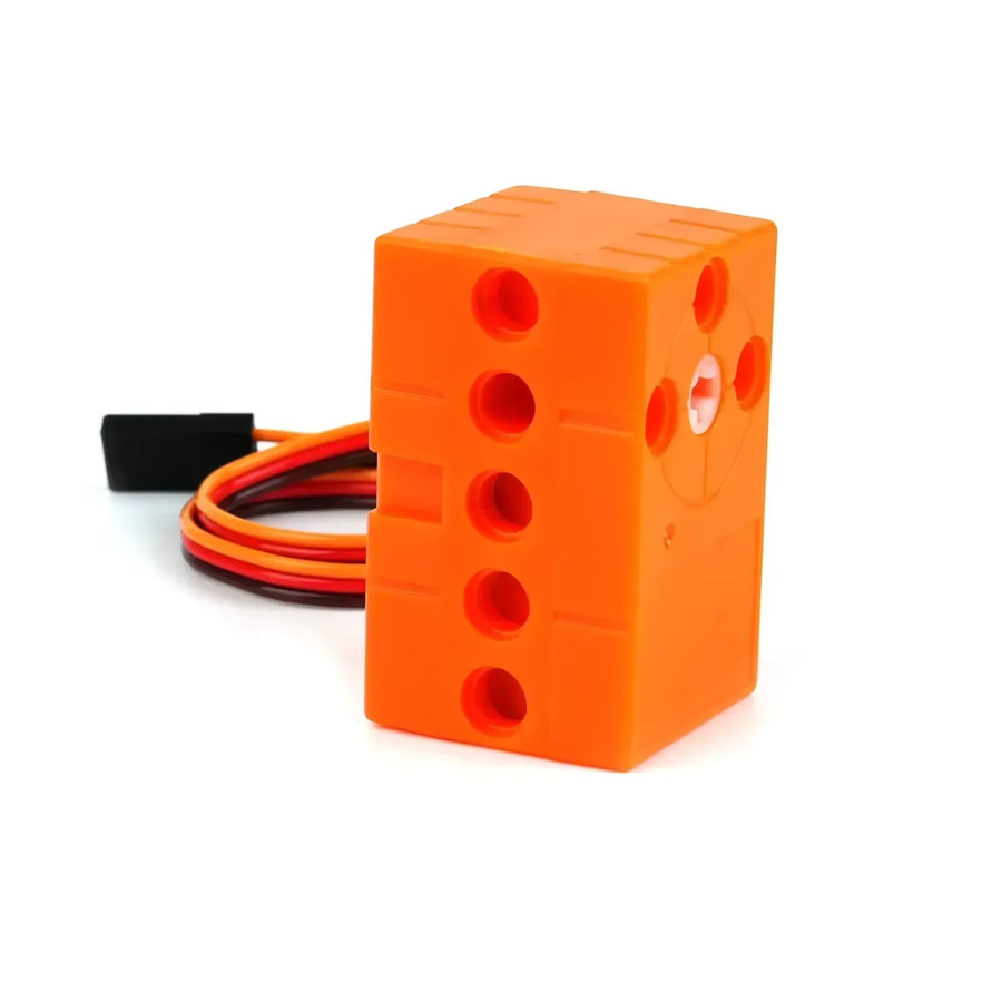 Geekservo Programmierbarer Mini Servo mit 360-Grad-Rotation, kabelgebunden, kompatibel mit Standard-Bausteinen, Microbit und Raspberry Pi - Bild 1