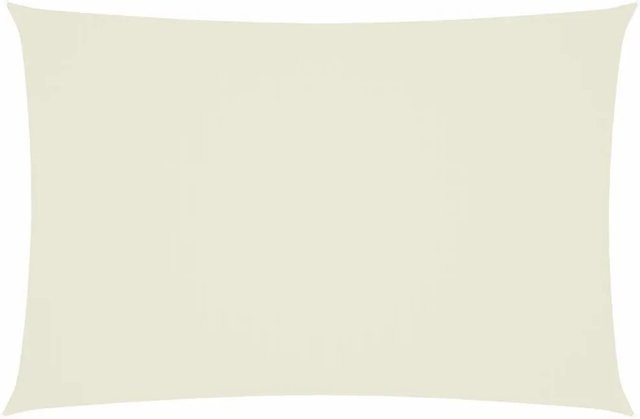 vidaXL Sonnensegel aus PU-beschichtetem Oxford-Gewebe, Rechteckig, Creme, B x T: 4 x 2 m - Bild 1