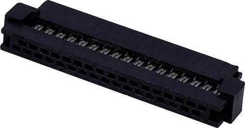 Molex Pfosten-Steckverbinder 34-polig in Schwarz und Gold mit 2 Reihen im Tray - Bild 1