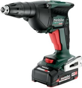 Metabo Akku-Holzbauschrauber HBS 18 LTX BL 3000 metaBOX 145 L mit 18V und 2x 2Ah Li-Power Akkus sowie SC 30 Ladegerät in Grün - Bild 1
