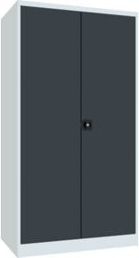 Pavoy Schwerlastschrank mit 4 Fachböden in Grau und Anthrazit, H x B x T: 195 x 104 x 63 cm - Bild 1