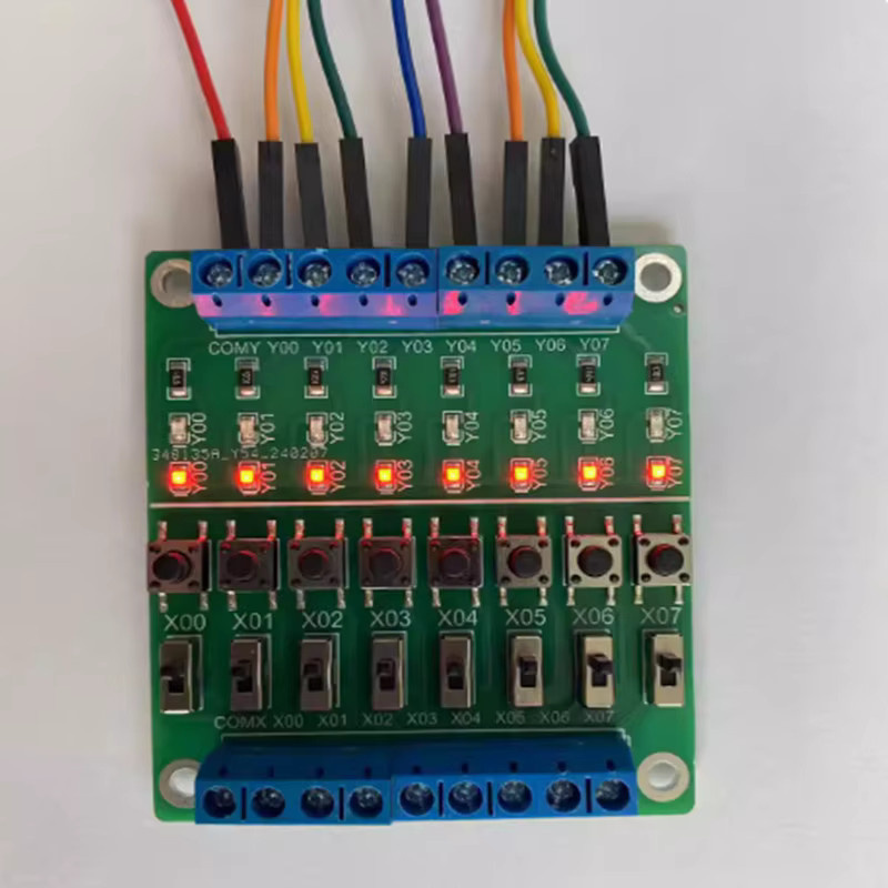 SPS-Debugging-Board 8-Kanal Ein- und Ausgangsplatine für Simulation und Test, Grün - Bild 4
