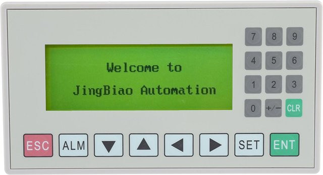 Painter OP320 A 3,7 Zoll Text-Display HMI mit RS232 und S485 Kommunikationsport inklusive Kabel in Grün - Bild 1