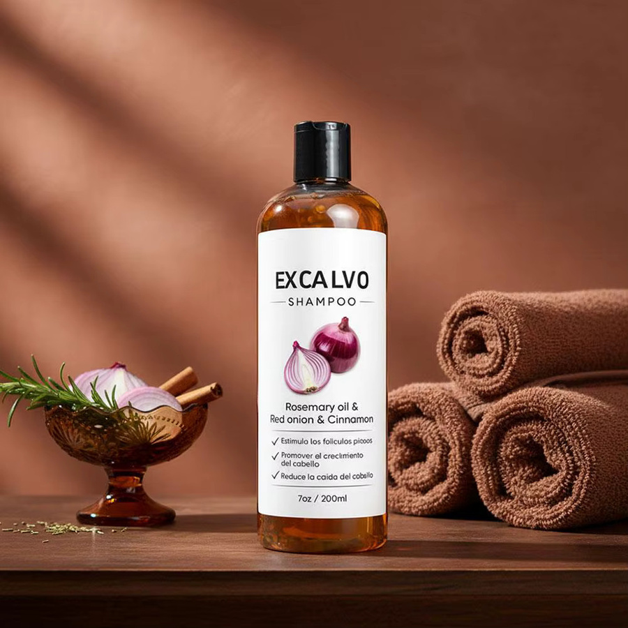 EXCALVO Zwiebel- & Rosmarinöl-Shampoo, 200 ml - Bild 6