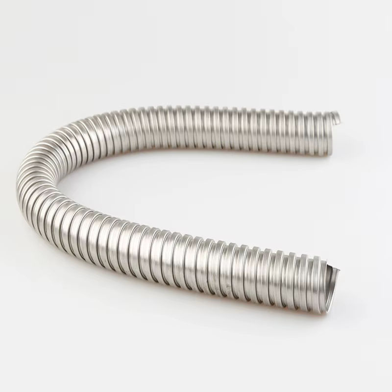 Wellrohr aus 304 Edelstahl in Silber, 1 m Länge, zum Schutz von Kabeln und Leitungen, Durchmesser 4-13 mm - Bild 3