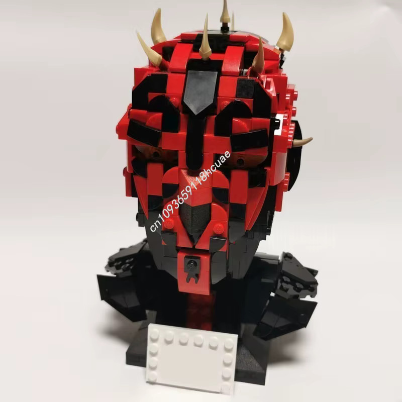 MOC Maul Helm Stern Schlacht, Bausteine, 592 Teile - Bild 2