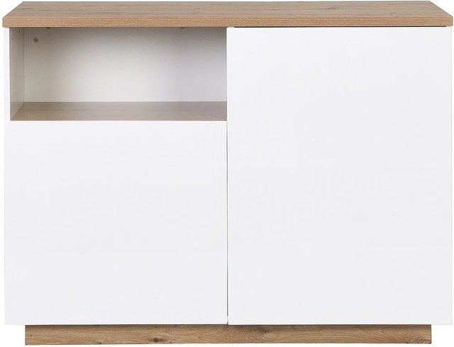Kücheninsel Vente-unique Corelina in Naturfarben Hell und Weiß, Breite: 120 cm - Bild 1