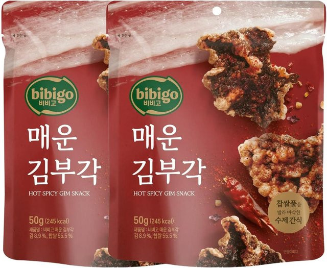 bibigo Algen-Cluster scharf 2 x 50 g - Bild 1