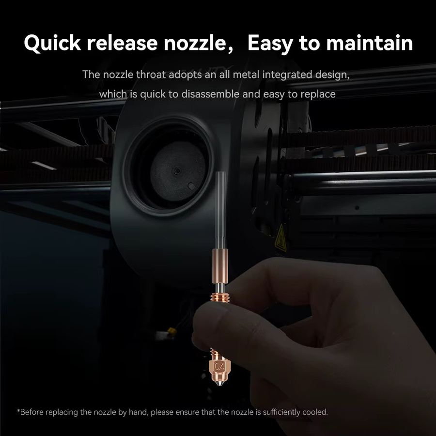 Creality Hotend Keramik-Heizblock-Kit mit integrierter Düse für K1C und K1 MAX 3D-Drucker - Bild 2