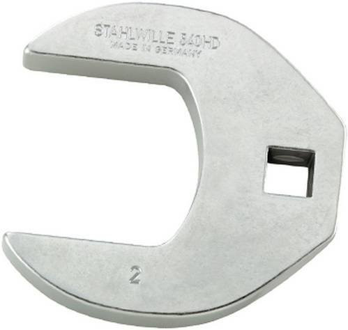 Stahlwille CROW-FOOT-Schlüssel heavy-duty SW.1 5/16" Innen-4kant 3/8" Länge: 63 mm in Silber - Bild 1