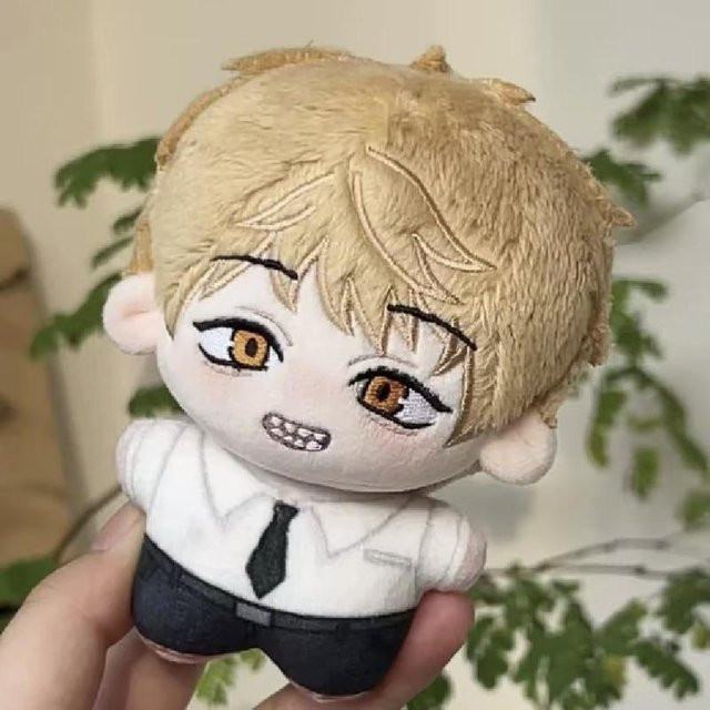 Yiran Health & Beauty Chainsaw Man Denji & Reze Plüschpuppe, 10cm, ab 18 Jahren - Bild 1