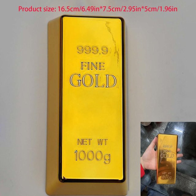 Linyi toy Baustein-Set Gold Barren Ziegelstein - Bild 1