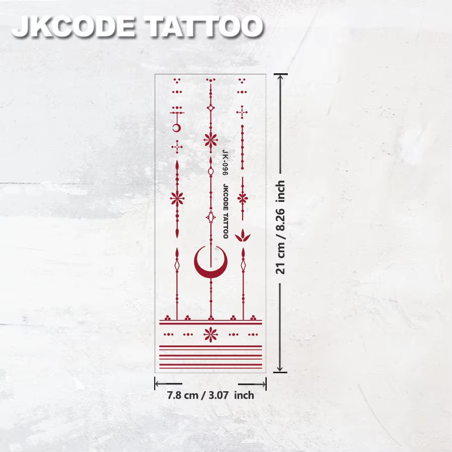 JKCODE TATTOO Hand-Tattoo, Damen - Bild 2