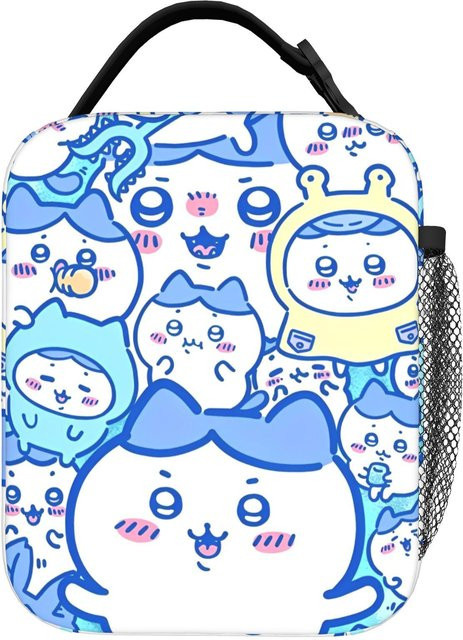 Bandai Chiikawa Cartoon Isolierte Lunchtasche, Auslaufsichere Thermotasche in Mehrfarbig - Bild 1