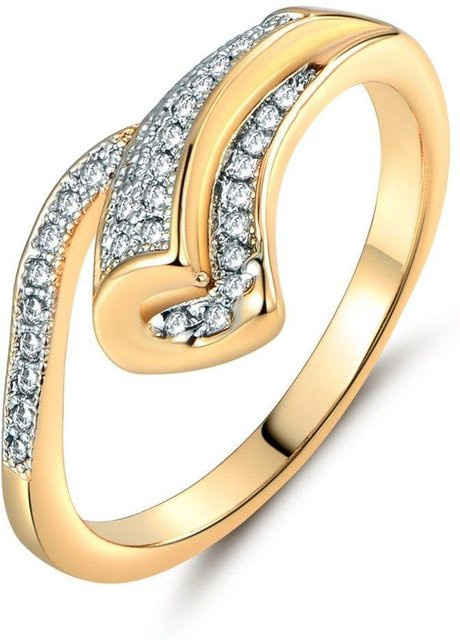 Bonnie 2 Diamantring, 800 Silber, Zirkonia, Damen, Verlobung - Bild 1
