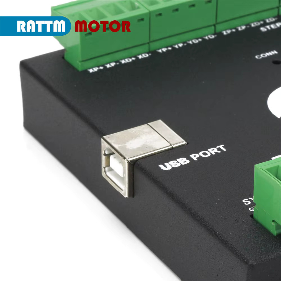 NVUM USB Mach3 CNC Controller UC300 Motion Control Karte für 3/4/5/6 Achsen, Schwarz - Bild 4