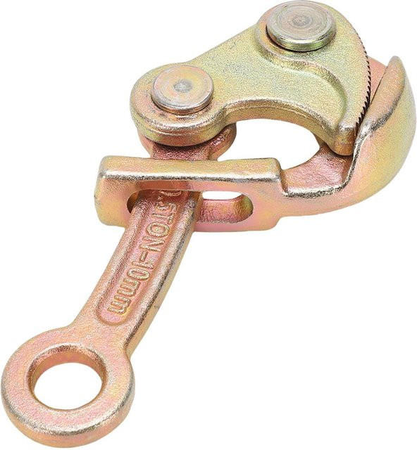 Koogeelife Multifunktionaler Kabelgreifer aus Kohlenstoffstahl für 1-10mm Seile in Beige und Gold - Bild 1