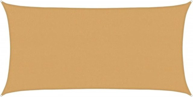 vidaXL Sonnensegel rechteckig aus HDPE in Sand, B/T: 450 x 250 cm - Bild 1