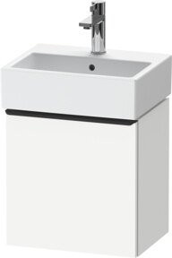 Duravit Waschtischunterschrank D-Neo mit 1 Tür, Wandmontage, Schwarz/Weiß, B: 43,4 cm, T: 32,2 cm, H: 44,0 cm - Bild 1