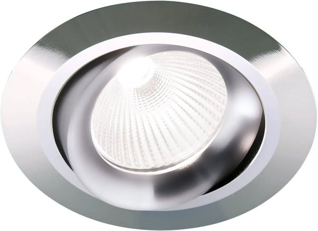 Orion Leuchten Einbaustrahler aus Aluminium in Chrom, rund, GU10, Durchmesser: 9 cm - Bild 1