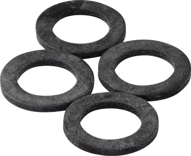 KÖRO Gummi-Ring für Waschmaschinen-Anschlussschlauch, 3/4 Zoll, Schwarz, 4 Stück - Bild 1