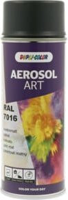 European Aerosols Buntlackspray Grau RAL 7016 Seidenmatt 400 ml - Bild 1