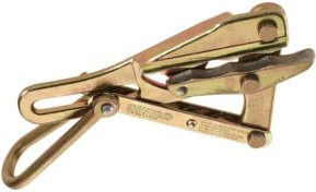 Klein Tools Chicago Grip Kabelziehgriff aus Stahl mit PVC-Isolierung, Gold, 20,1 mm - Bild 1