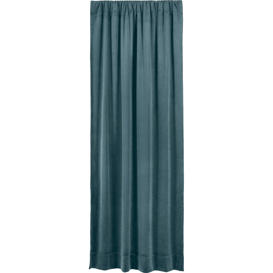 OBI Vorhang 2er-Set Petrol Blackout mit Tunnelzug, Breite: 135 cm, Höhe: 250 cm - Bild 2