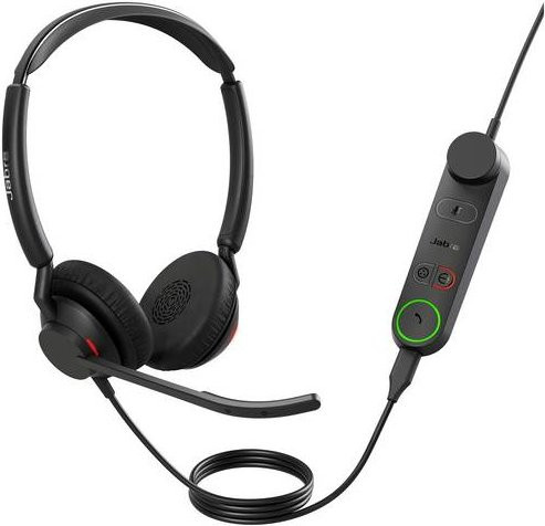 Jabra Engage 50 II On-Ear Headset kabelgebunden Stereo Schwarz mit USB-A Anschluss - Bild 1