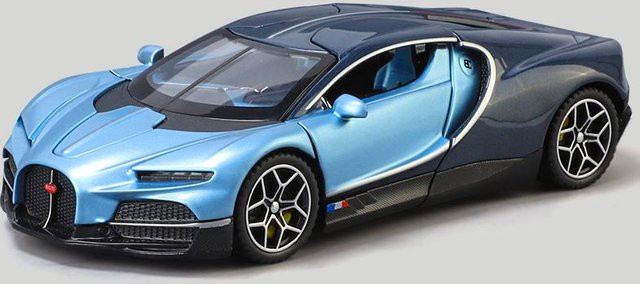 Tourbillon V16 Supercar Modellauto, 1:32, Blau, mit Licht und Ton, ab 18 Jahren - Bild 1