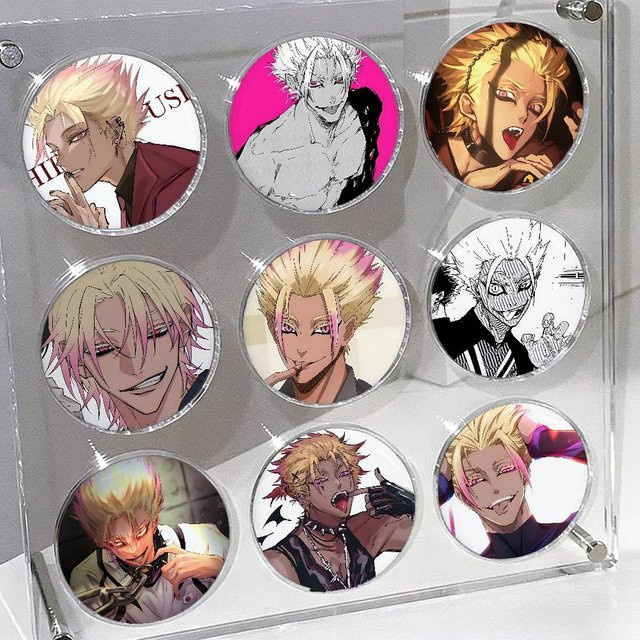 S-Shidou Ryusei Anstecknadel, Metall, Unisex - Bild 1