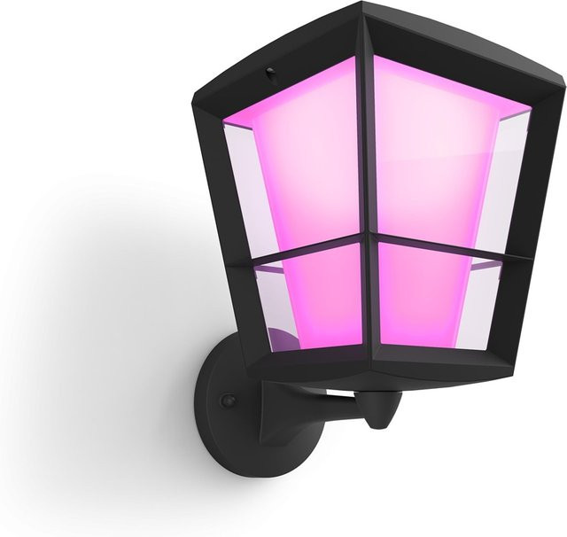Philips Hue White & Color Ambiance Econic LED-Laternenleuchte stehend, Schwarz - Bild 2