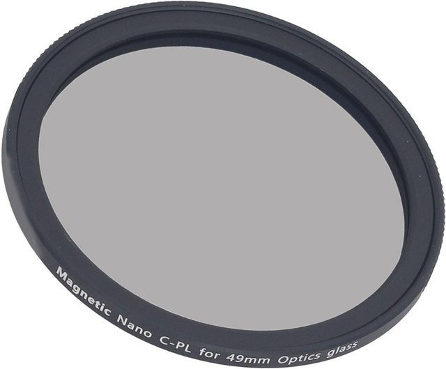 Igeteck CPL Objektivfilter 49mm Magnetisch mit Nano-Beschichtung aus HD-Glas in Grau - Bild 1