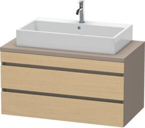Duravit Waschtischunterschrank DuraStyle in Eiche Natur, Breite: 100 cm, Tiefe: 54,8 cm, Höhe: 51,2 cm - Bild 1