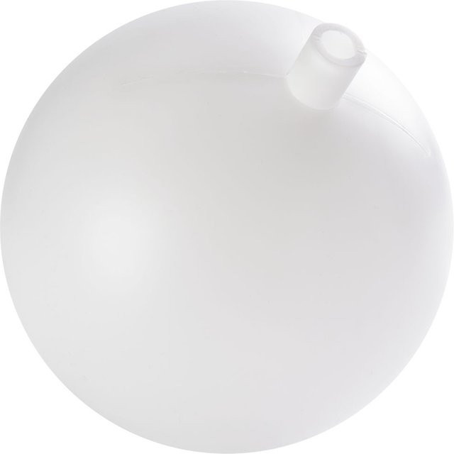 VBS Kunststoff-Kugel mit Stutzen aus Polystyrol, Weiß, Durchmesser: 20 cm - Bild 1