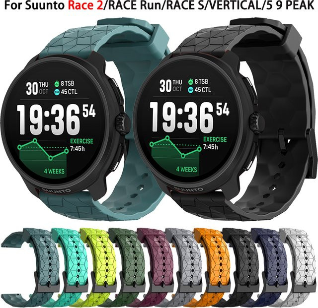 Suunto Uhrenarmband Silikon, multicolour, 20 22 mm - Bild 1