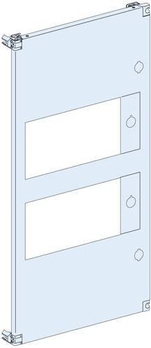 Schneider Electric Frontplatte PrismaSeT-P LVS03723 aus Stahl in Weiß, B: 65,0 cm, H: 32,5 cm - Bild 1