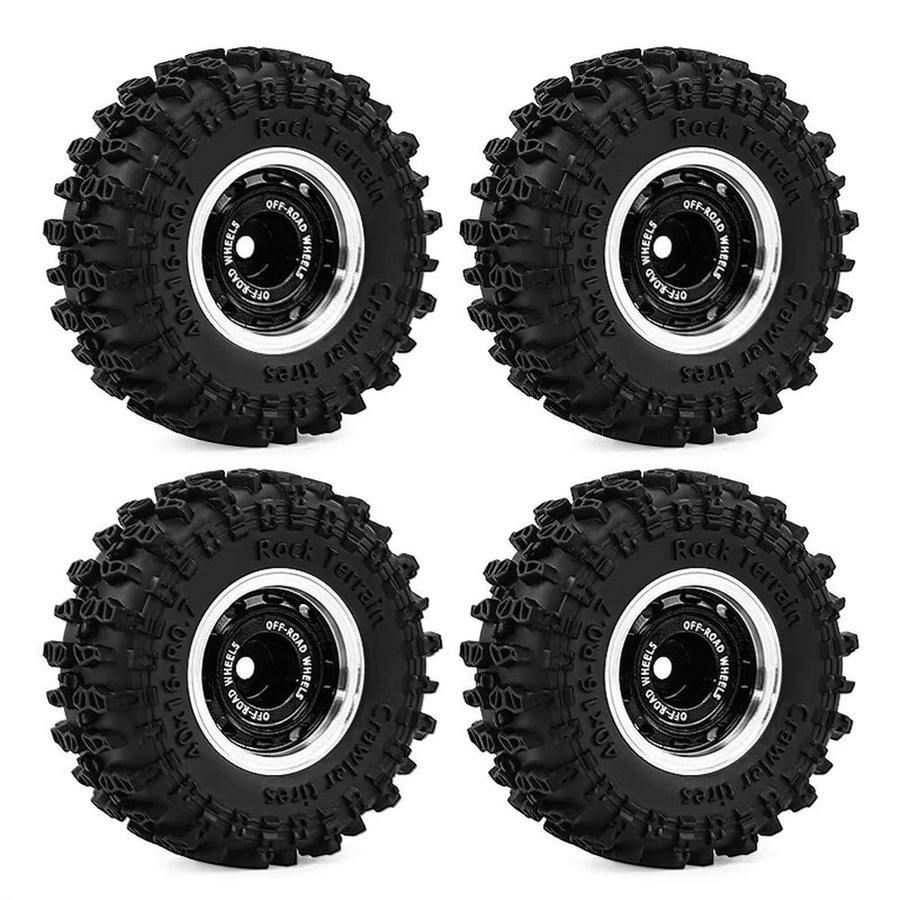 Axial Beadlock-Räder & -Reifen, 4-teiliges Set, 0,7 Zoll (40 mm) - Bild 4